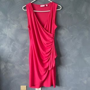 NY&Co pink ruffle dress